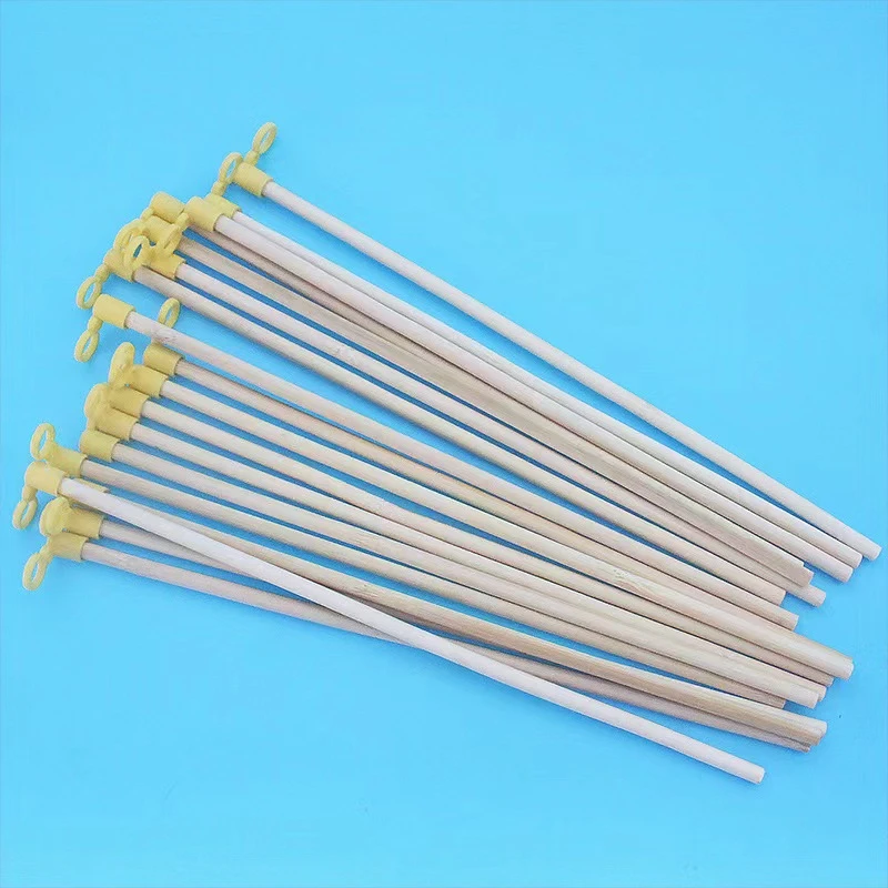 中秋灯笼手提杆子手工专用挂钩配件DIY古风原竹打包盒包芯棉线