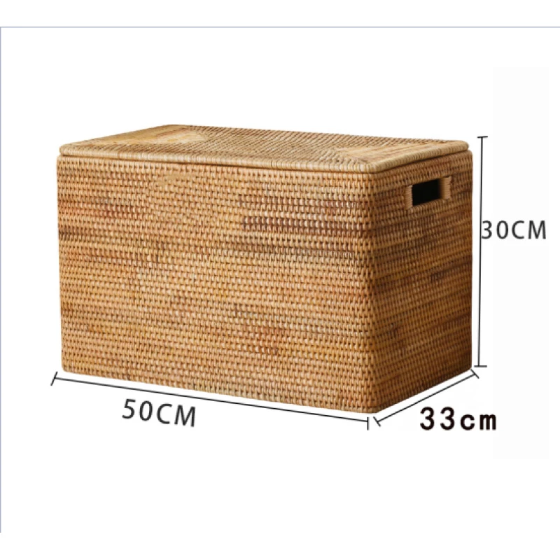038带盖双把手收纳箱尺寸:50*33*30cm