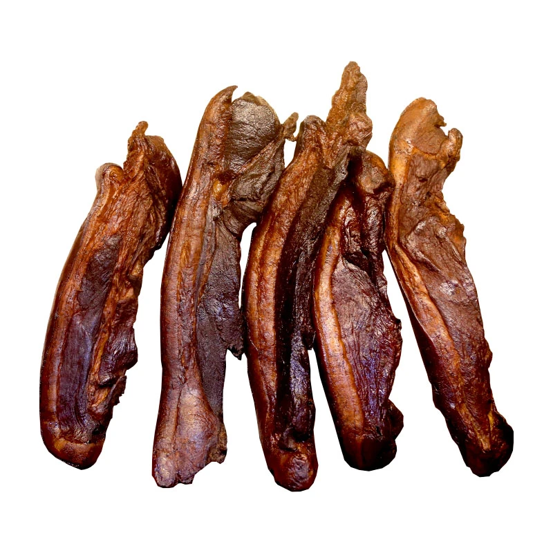 湖南特产农家土猪烟熏柴火腊肉  500g