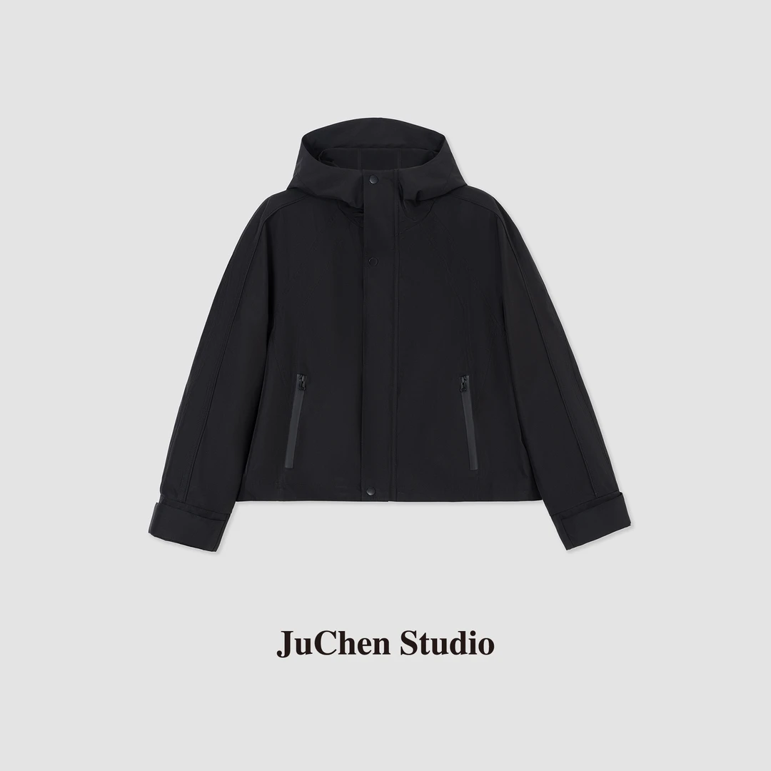 男女同款“探索自然”舒适率性软壳户外功能性连帽外套 FW091576