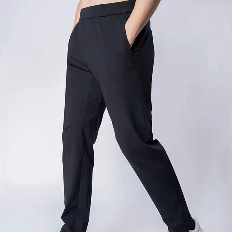 男裤子冬加绒保暖运动休闲裤户外休闲裤防泼水直筒宽松速干裤