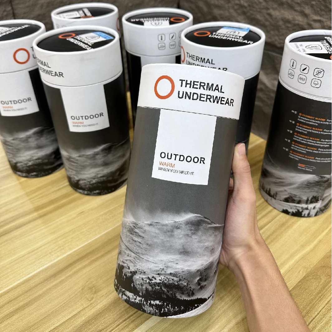 欧美单！独立桶装！黑科技自发热暖绒！男士打底保暖秋衣秋裤套装