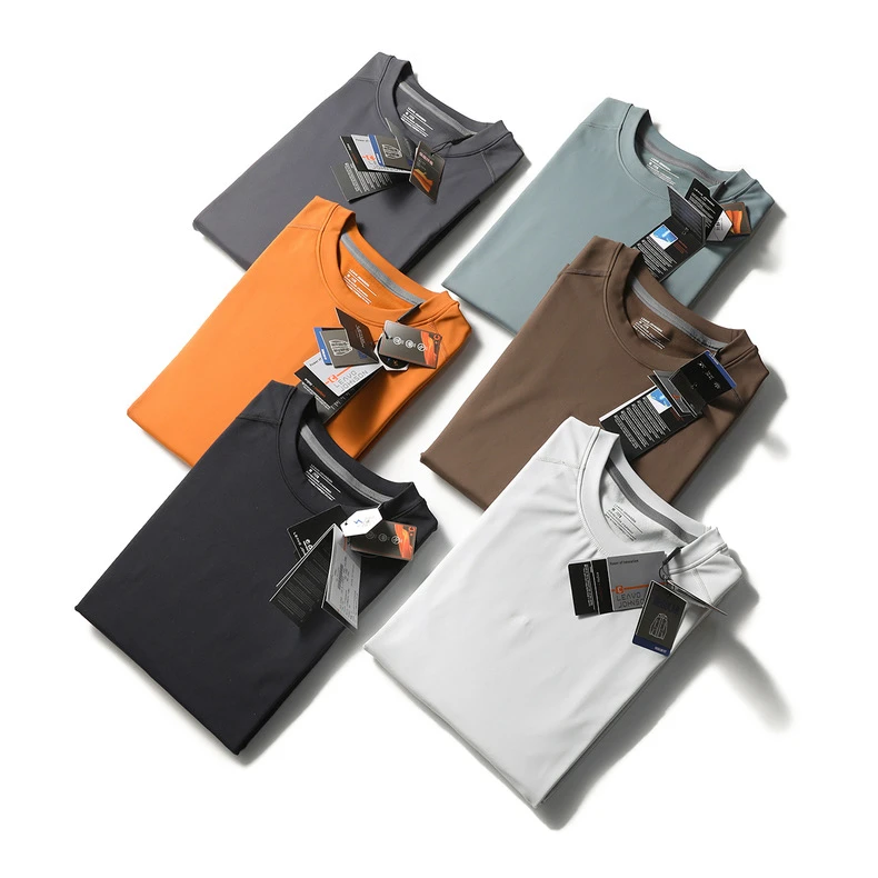 苾入！速热速暖！轻量化聚热锁暖！3D立裁！男士抓绒衣长袖打底衫