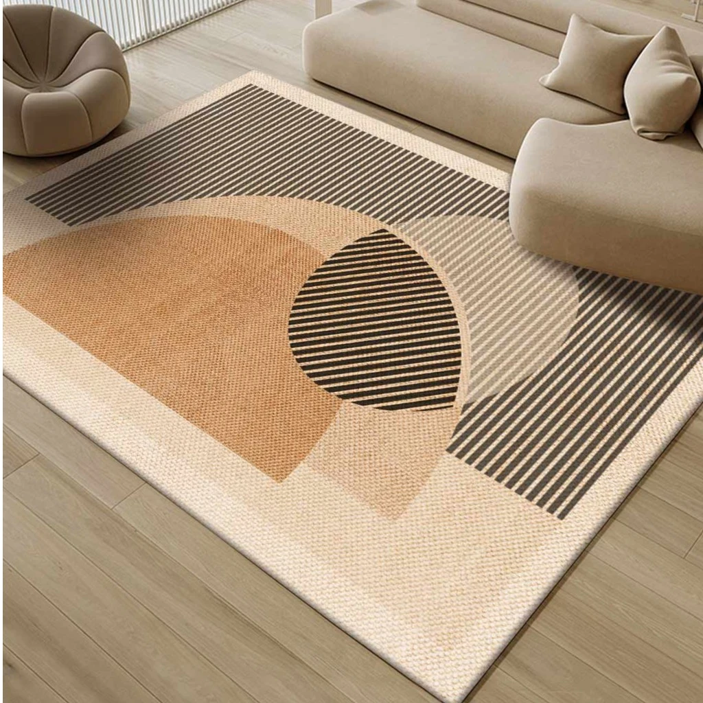 【日出】仿羊绒客厅地毯轻奢透气可擦耐脏沙发茶几防水地毯