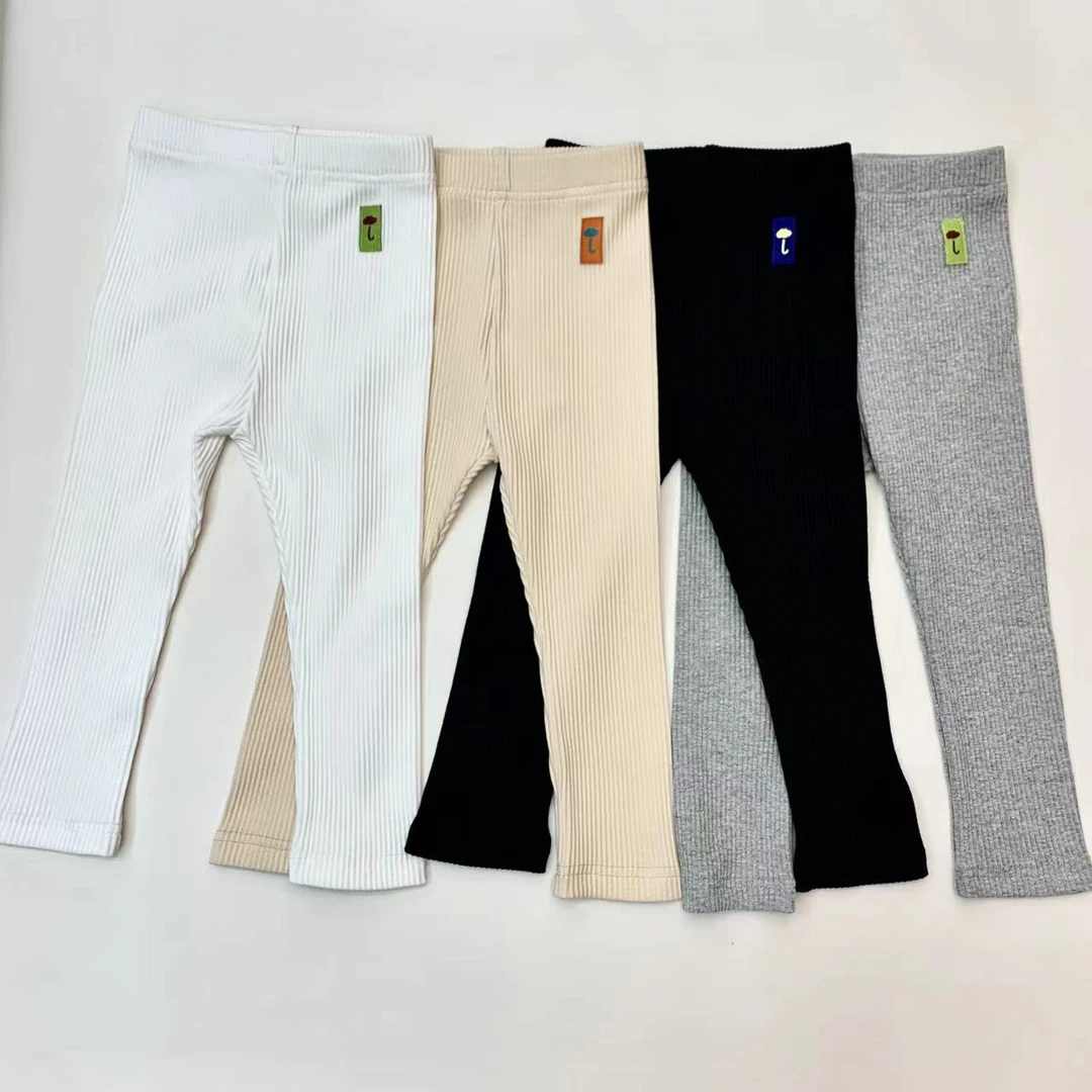 韩单 云朵家秋季(细坑条)纯色百搭打底裤4色