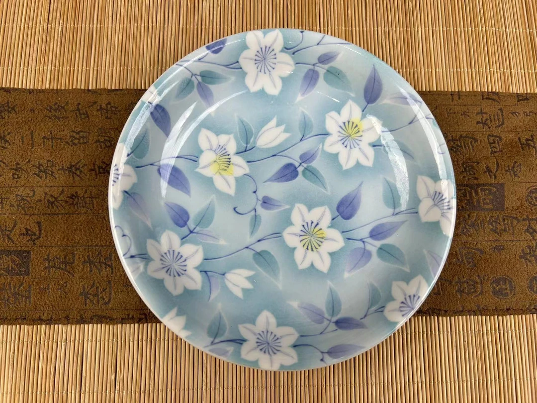 有田烧满工满绘餐盘小碟全新日式