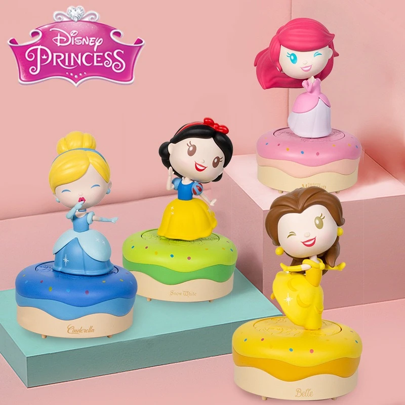 Disney/迪士尼正版公主旋转音乐盒