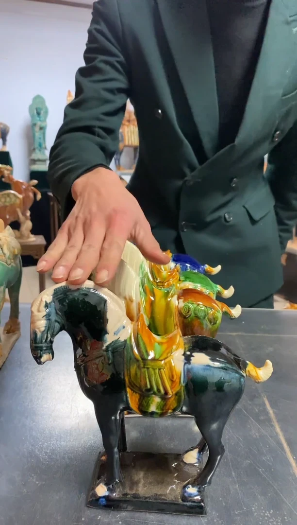 【闪购商品】陶瓷陶瓷六骏黑马