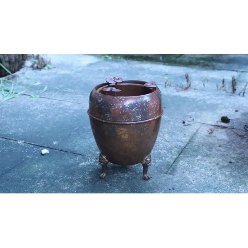 檀里村专属铜炉铜碳炉灵芝炉