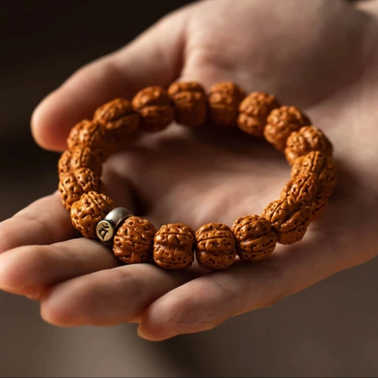 【生肖守护】1.2印尼五瓣原皮小金刚菩提生肖本命佛守护文玩手串