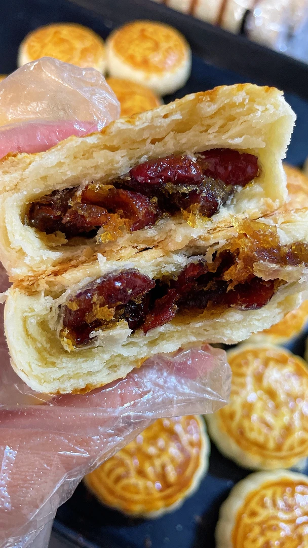 御轩宸香 白皮酥红枣月饼