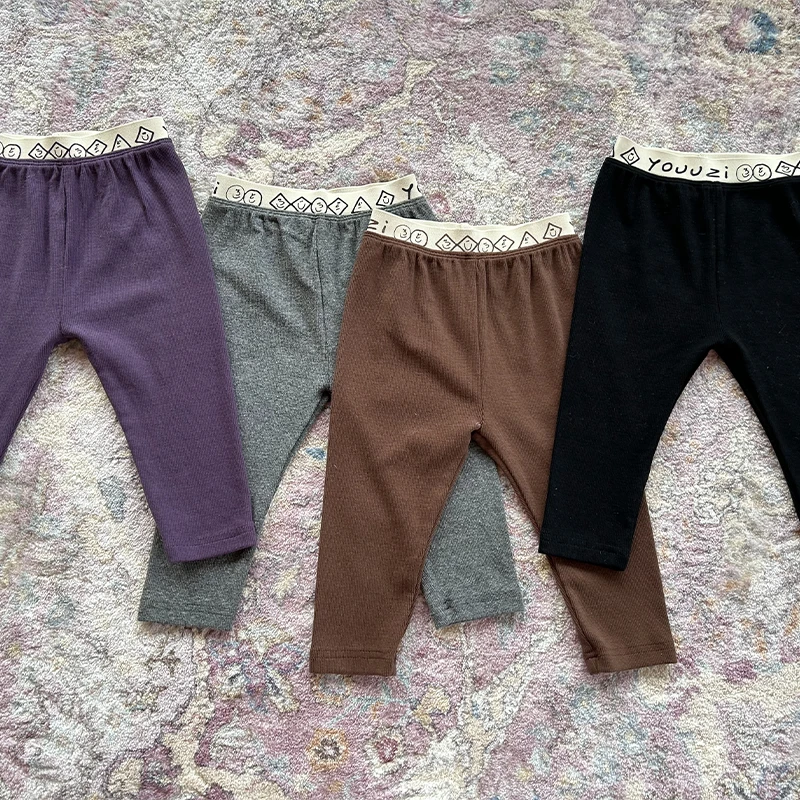 A-2 24婴幼儿腰带字母打底裤yz81087