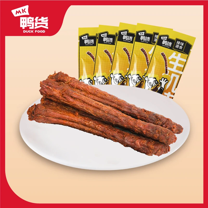 MK鸭货.干香鸭脖/超辣鸭脖·解馋办公室零食天然调味营养辣味古法