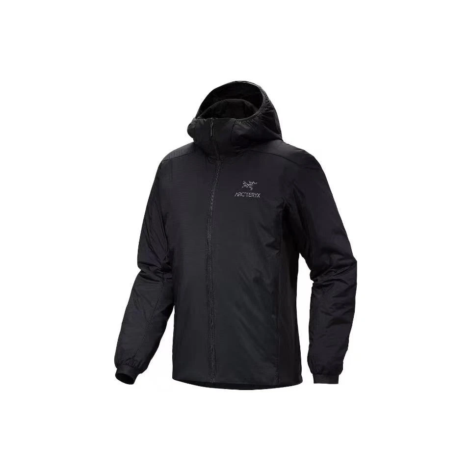 ARC'TERYX/始祖鸟Atom Hoody 字母图案户外防水保暖连帽棉服外套
