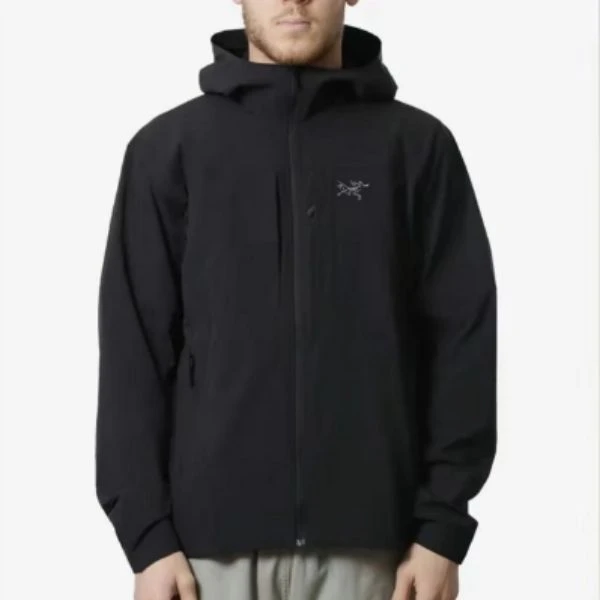 ARC'TERYX/始祖鸟Gamma Lightweight纯色连帽软壳夹克外套