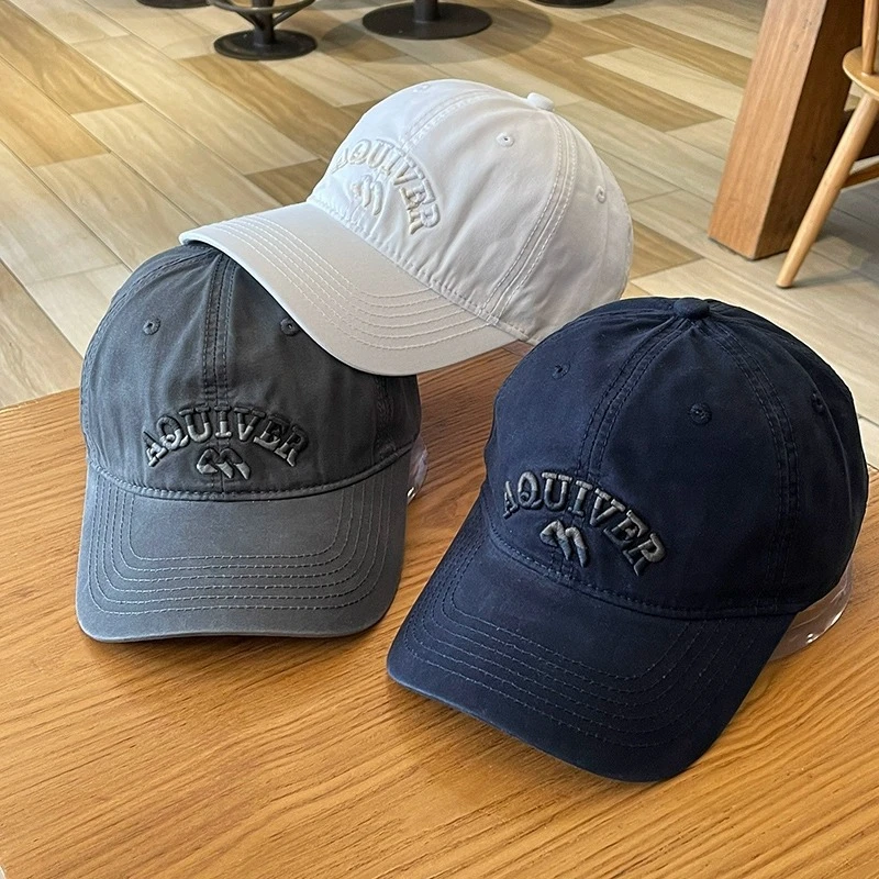 【双色字】aHat帽社｜立体字母刺绣软顶棒球帽