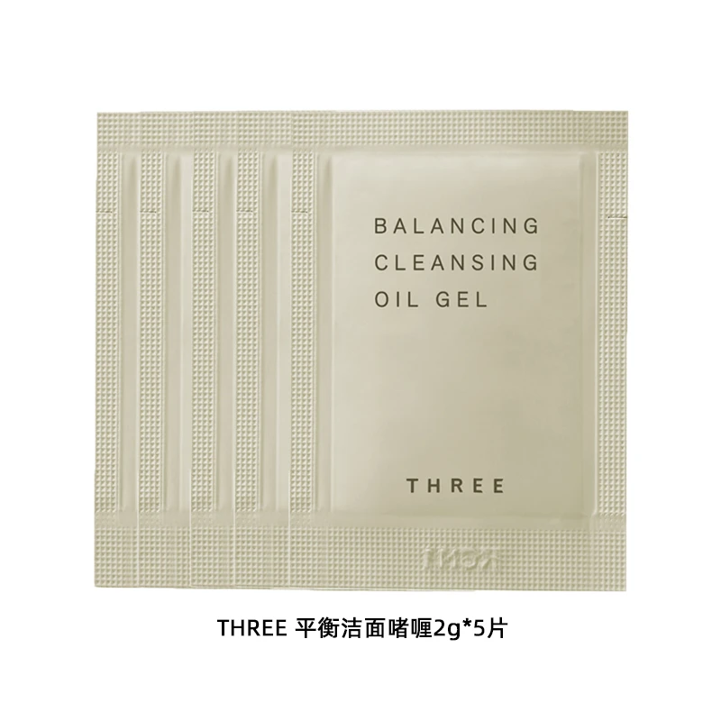 THREE 平衡洁面啫喱2g*5