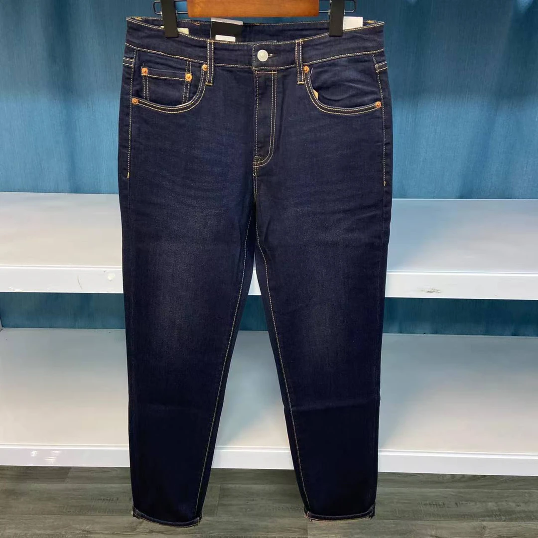 男士厚实款深色501牛仔裤