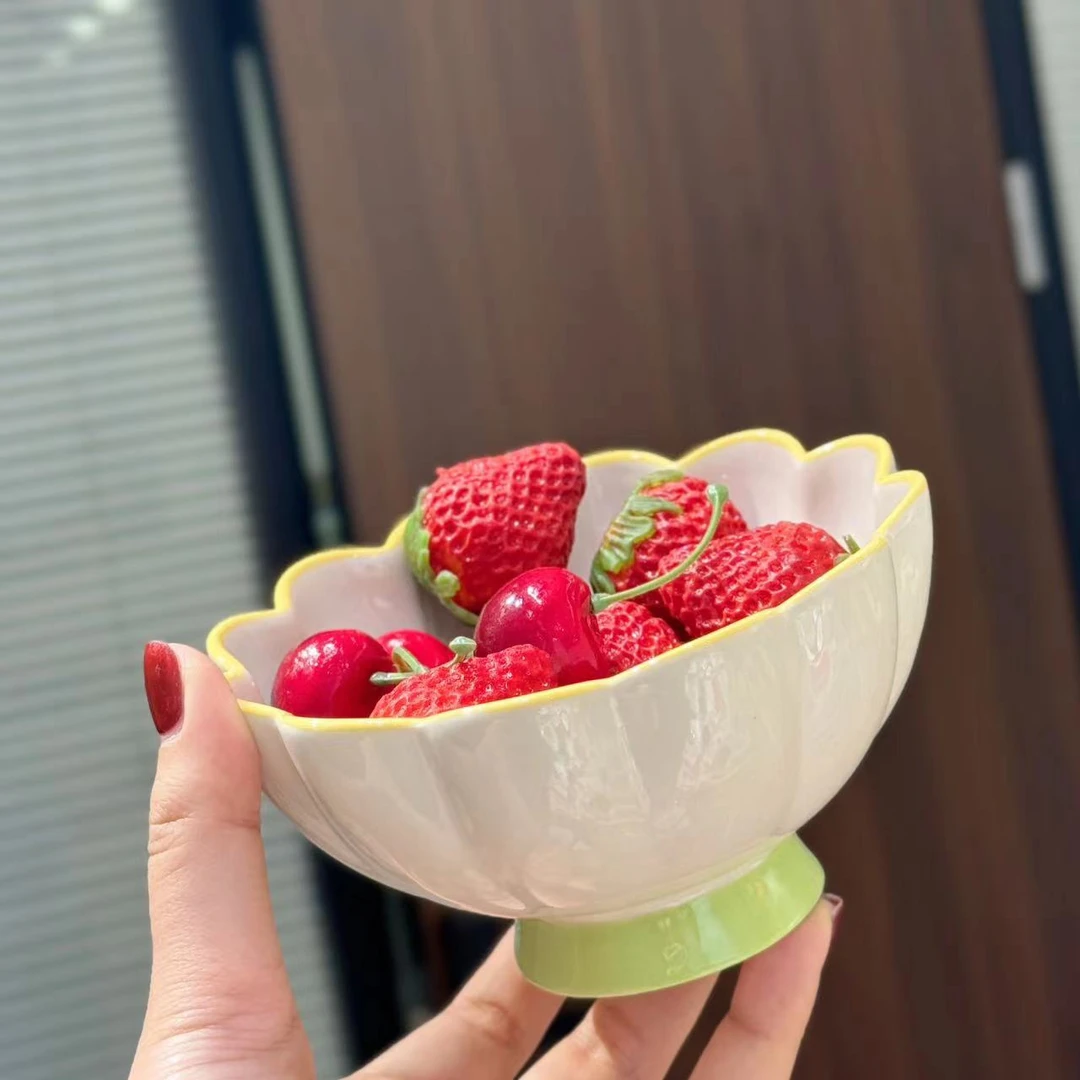 【东泰】出口某韩 mh 小雏菊5英寸异形碗