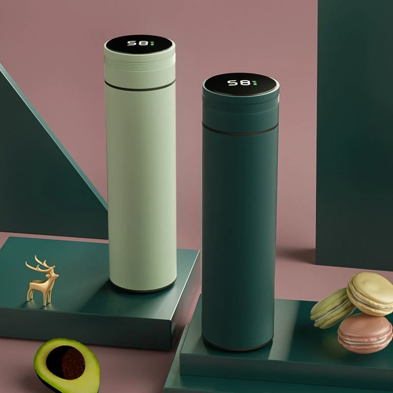 茶水分离智能数显保温水杯316医用级保温杯男生泡茶杯子女高颜值