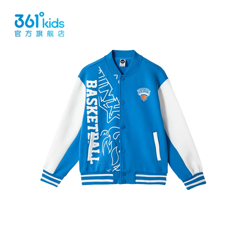 361°kids【商场同款】2024年秋冬大童男童球服针织外套K52431603