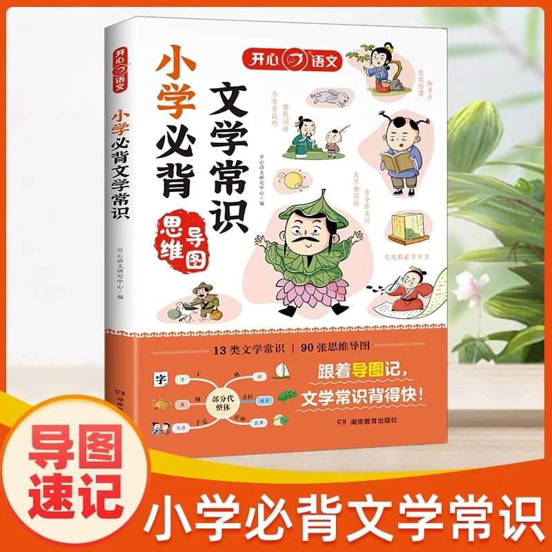 2024开心小学生必背文学常识小学语文知识大全1-6年级通用人教版