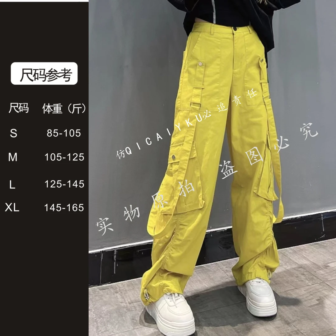 E-128-休闲裤-2023年新品夏季男女同款时尚韩版休闲百搭裤子XL973