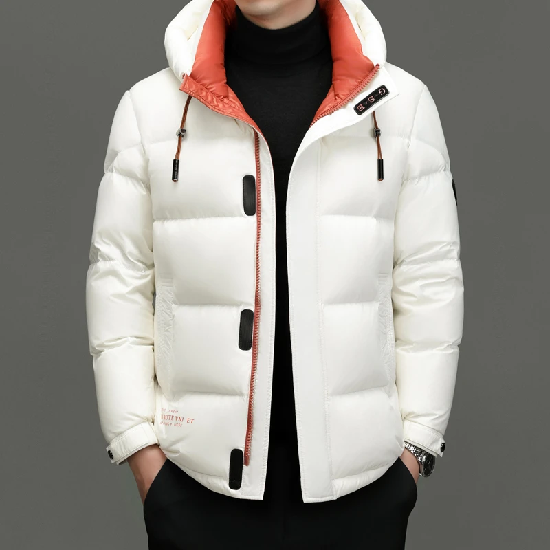 波司登高档羽绒服男士2023新款冬季连帽时尚加厚保暖外套男装潮