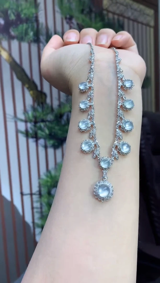 【闪购商品】翡翠颈饰18K金镶嵌712--中国好珍宝