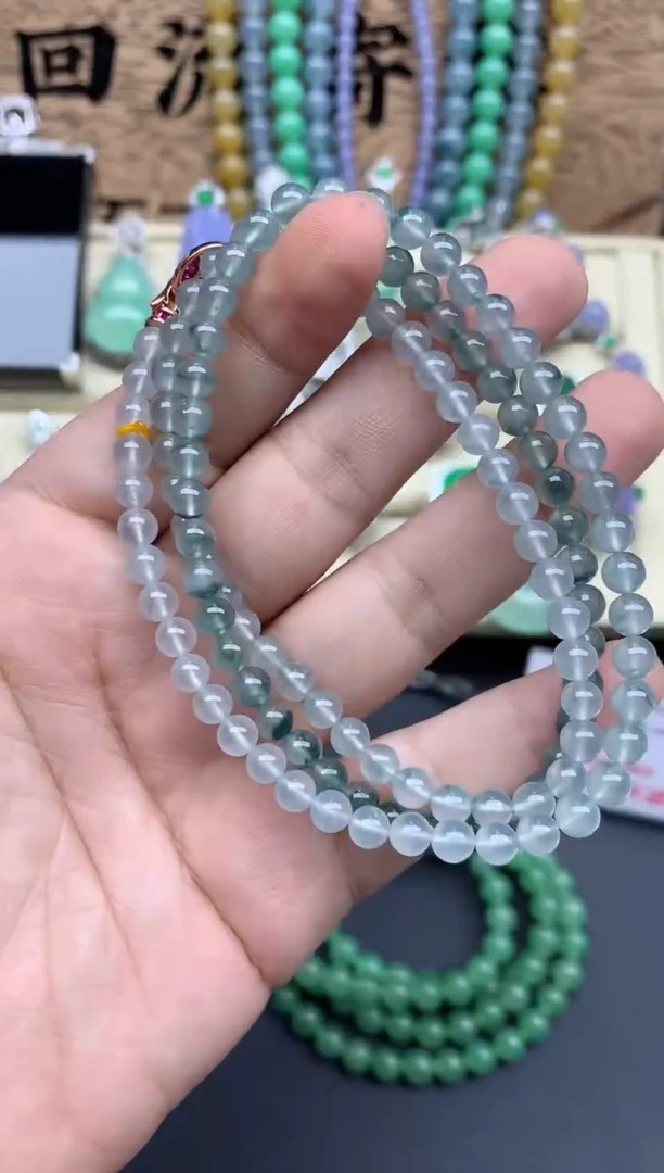 【闪购商品】翡翠手串未镶嵌618 分2单-总价27500