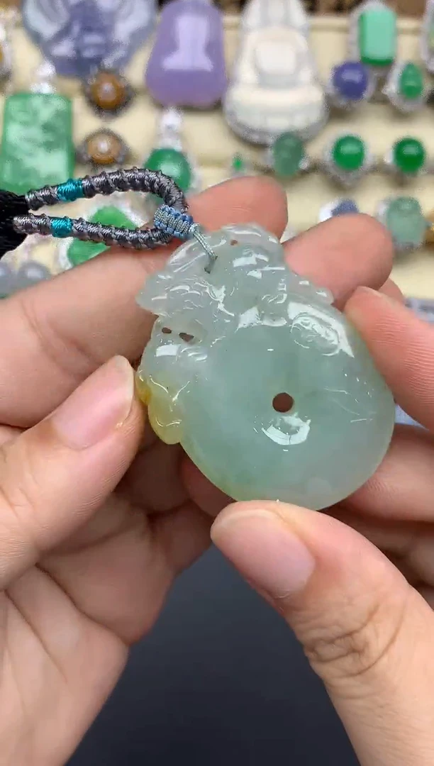 【闪购商品】翡翠颈饰未镶嵌123-多人1