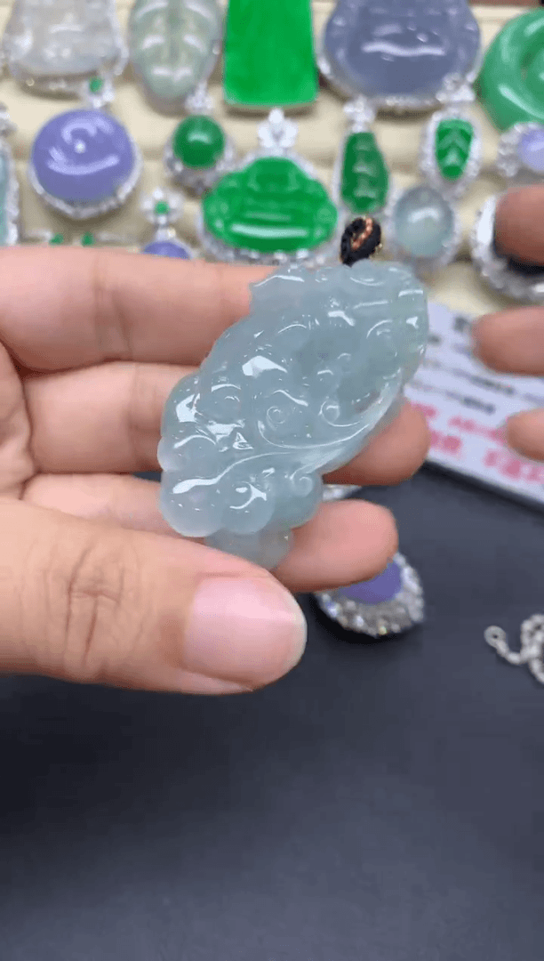 【闪购商品】翡翠颈饰未镶嵌185-多人