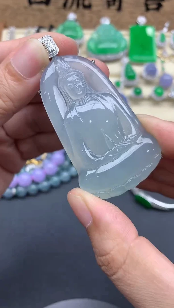 【闪购商品】翡翠颈饰18K金镶嵌268-中国好珍宝