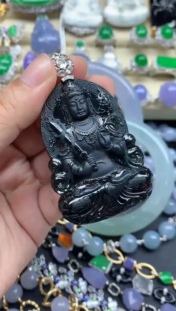 【闪购商品】翡翠颈饰18K金镶嵌800-中国好珍宝