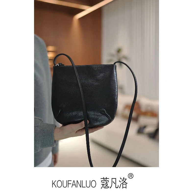 【复古极简】半圆小包包高级感秋冬新款百搭斜挎单肩包女包Q24781