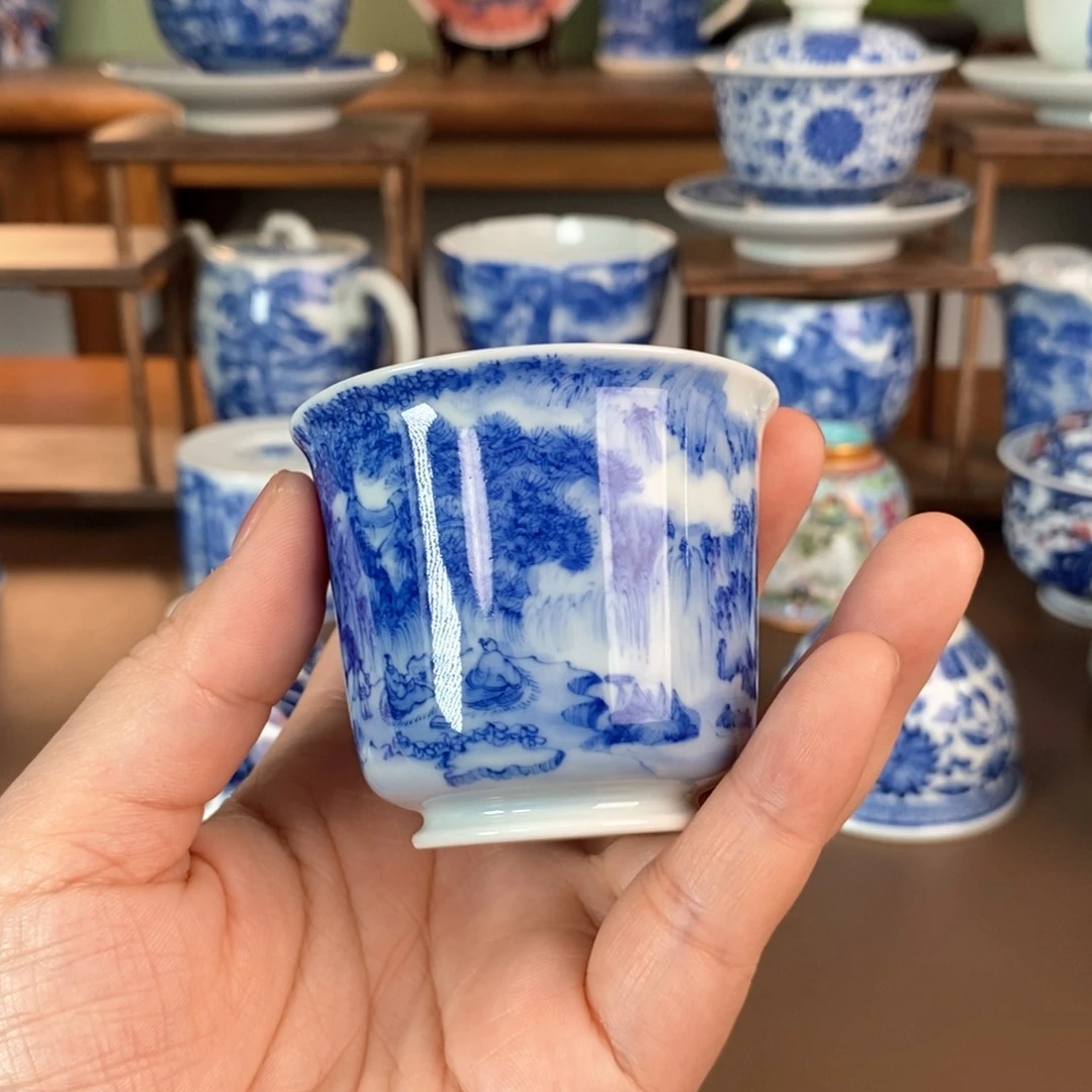 杯景德镇陶瓷手工手绘