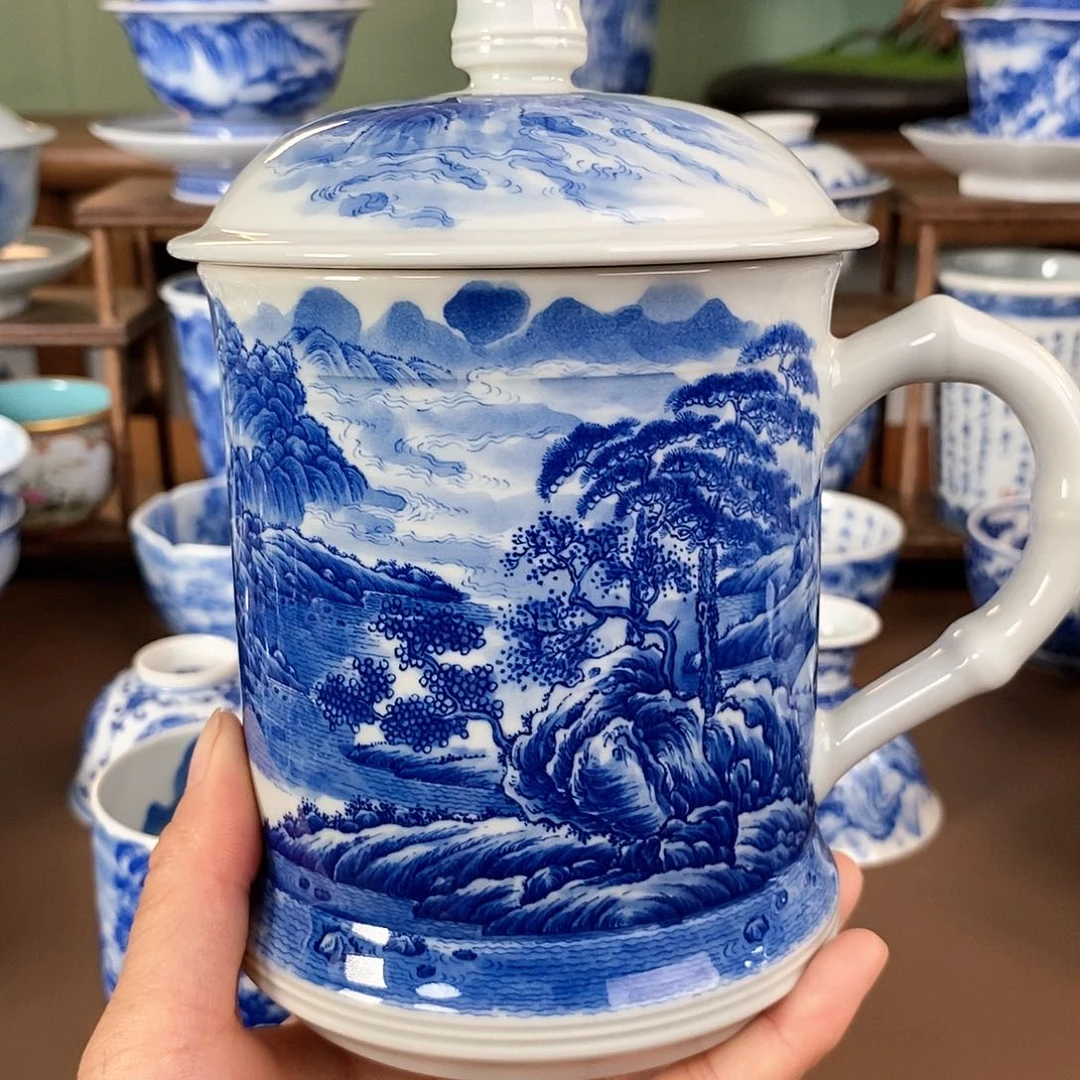 景德镇陶瓷手工手绘