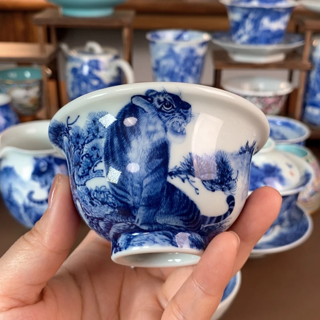 杯景德镇陶瓷手工手绘