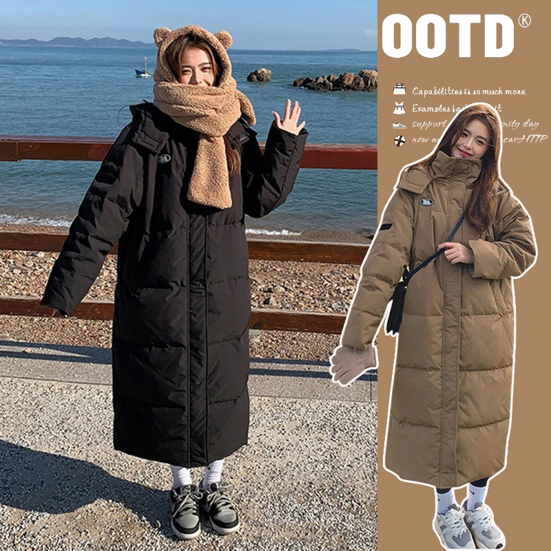 孕妇羽绒服冬季女款孕晚期2023新款秋冬外套爆款正品棉服长款棉袄