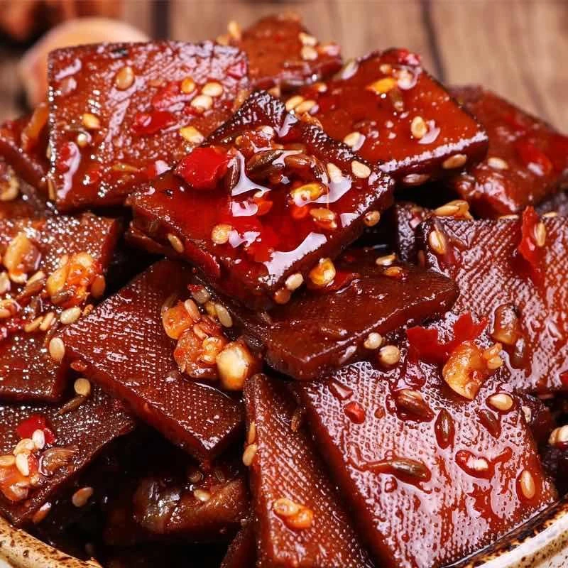 【新人福利】湖南平江豆干传统工艺豆腐香辣酱干传统小吃零食豆腐干