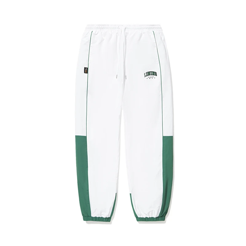 李宁卫裤男裤子秋季休闲裤舒适时尚百搭运动裤AYKT701-B品