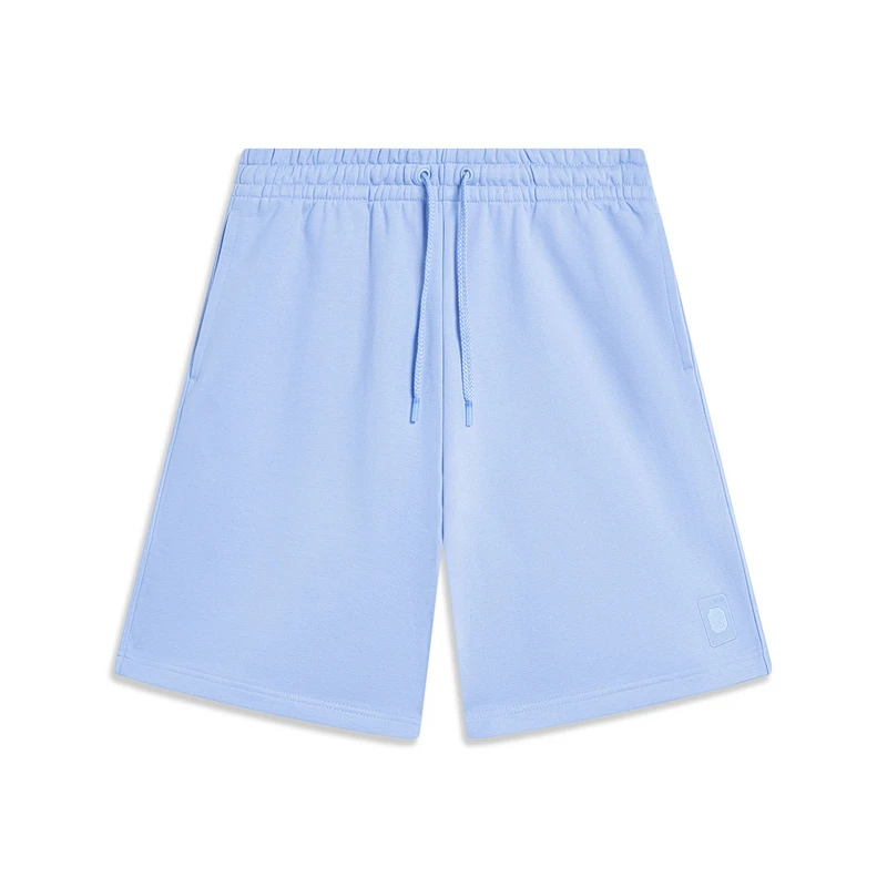 李宁秋款男女同款中国色运动潮流宽松休闲短裤AKST631-B品