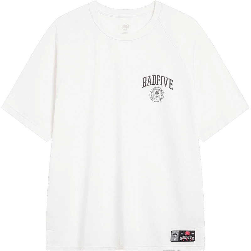 李宁短袖T恤男户外透气休闲运动潮流半袖运动短袖上衣ATST549