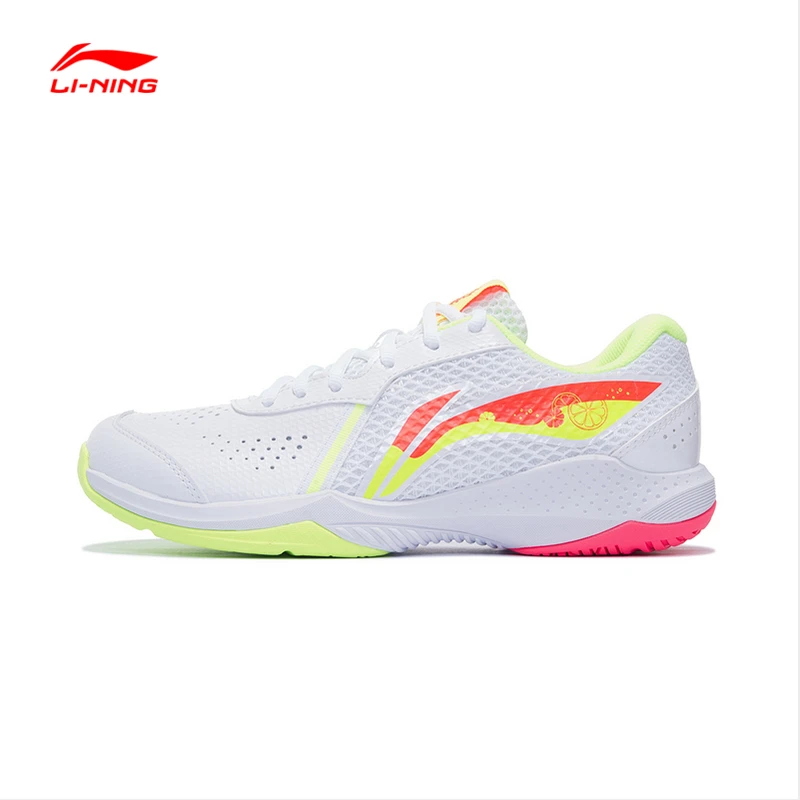 李宁羽毛球鞋雷霆LITE男女同款防滑耐磨羽毛球训练鞋AYTS020