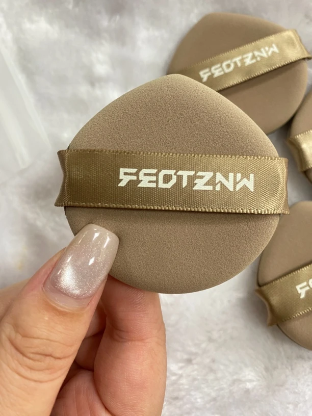 【原装粉扑5个装】法汀妮粉扑干湿两用超软化妆粉扑便携不吃粉定妆