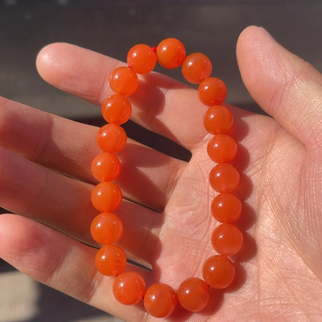 【闪购商品】南红玛瑙手串未镶嵌健****）