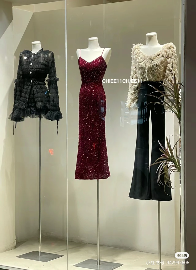 新洋澳服饰粉色系秋冬女装显瘦气质优雅