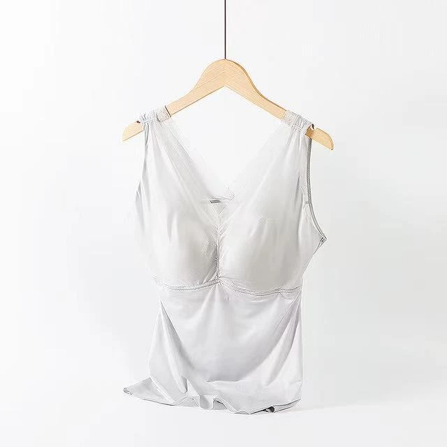 光面锁边系列-宽肩背心M0274女背心打底蕾丝瑜伽舒适时尚美背女士