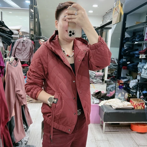 【女王价到】超柔打格不跑棉连帽超舒适外套1099品