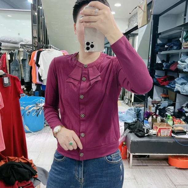 韩货秋冬长袖两穿2色高级上衣5599品